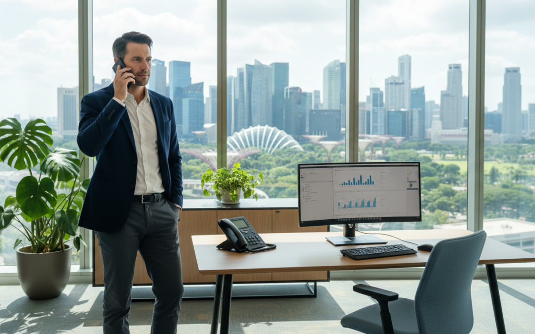 Virtual Office Singapore with Dedicated Phone Number for Businesses