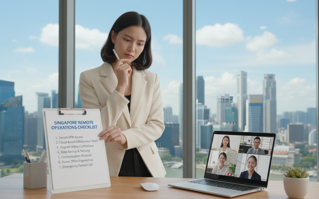 Comprehensive Remote Operations Checklist for Singapore Business