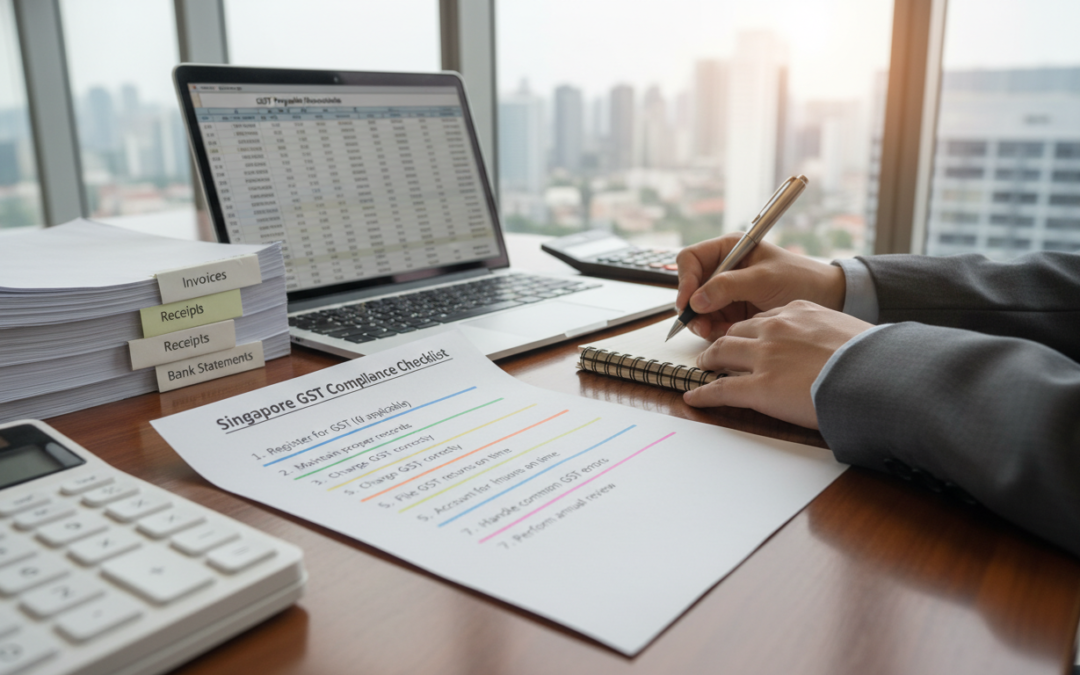 GST Compliance Checklist for Singapore Businesses