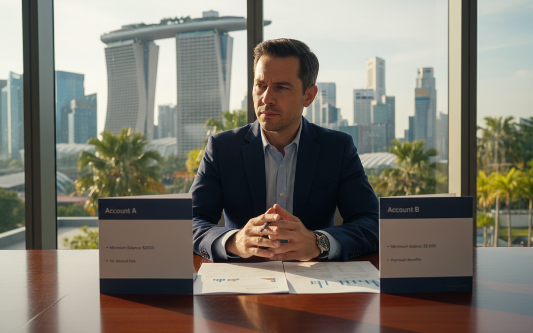 Singapore Business Bank Account Minimum Balance: A vs. B